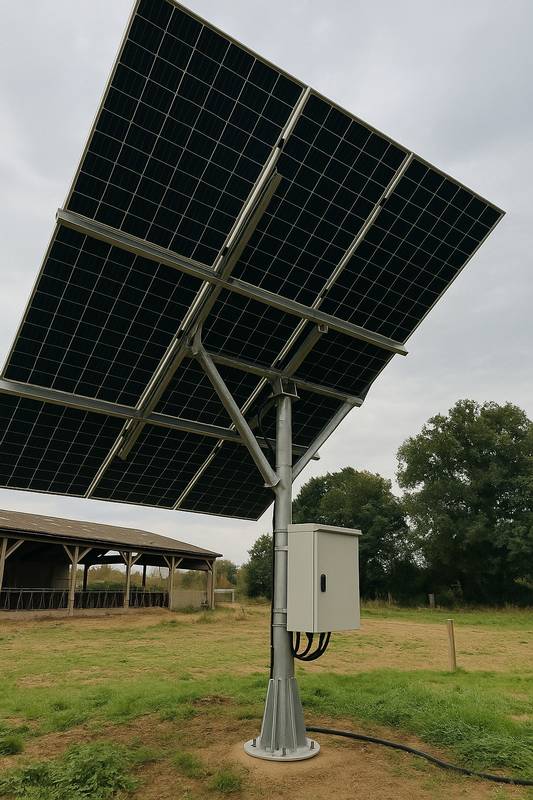 pièce en fil métal pour panneau solaire